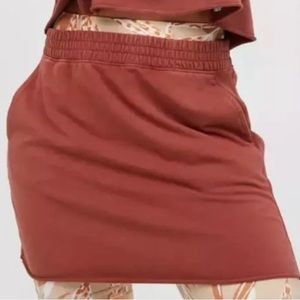 Aerie Offline by Aerie Rust Red Skirt